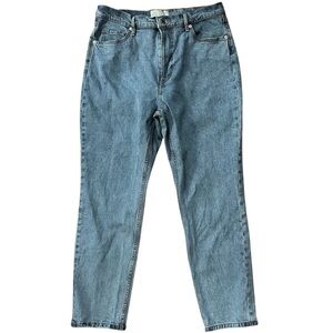 Everlane The Original Cheeky Jean High Rise Slim Straight Leg Denim Size 31